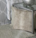 Coussin velours Darcy taupe Reig Marti - Blancollection
