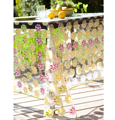 Nappe transparente Mojito Calitex