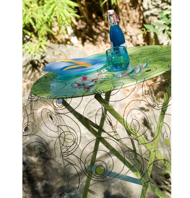 Nappe transparente Circle Calitex