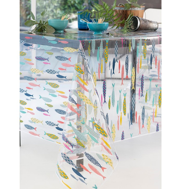 Nappe transparente Binic Calitex - Blancollection