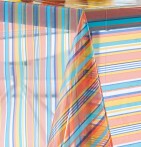 Nappe transparente Drapeau exotique Calitex - Blancollection