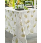Nappe polyester Feuillu Calitex - Blancollection