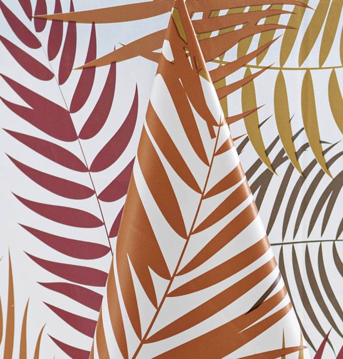 Nappe toile cirée Sumatra Calitex - Blancollection