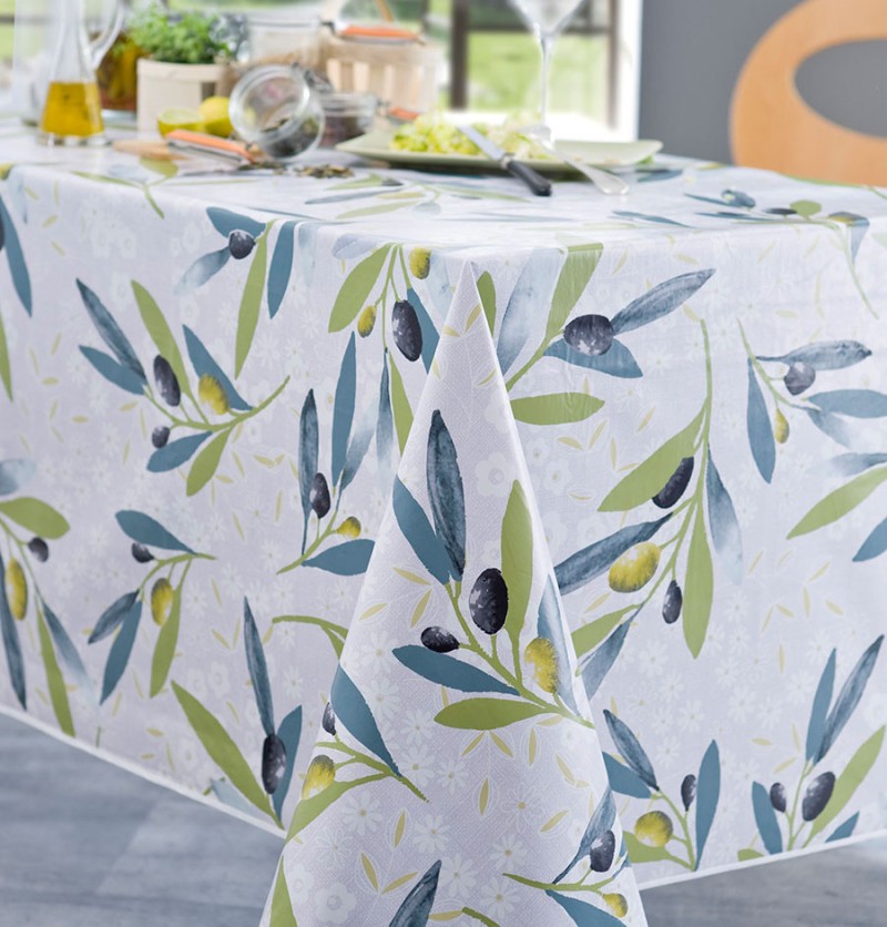 Nappe toile cirée frioul ronde 140cm - calitex