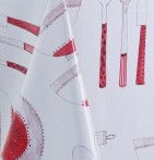 Nappe toile cirée Ethnic Kitchen Calitex - Blancollection