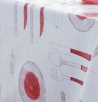 Nappe toile cirée Ethnic Kitchen Calitex - Blancollection