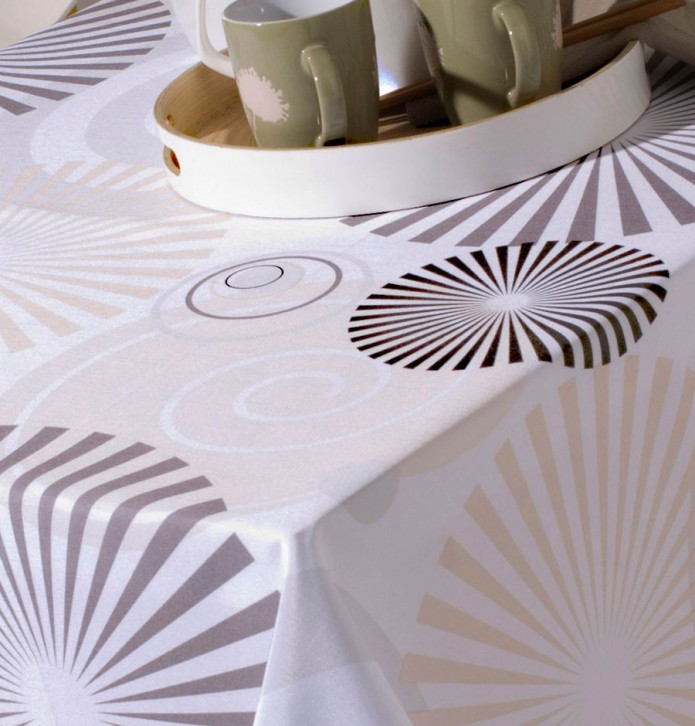 Nappe polyester Hypnotic Calitex - Blancollection