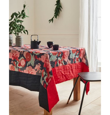 Nappe taffetas froissé Geisha José Houel
