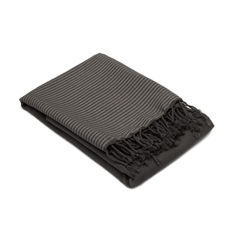 Fouta Nid d'abeille café Vent du Sud