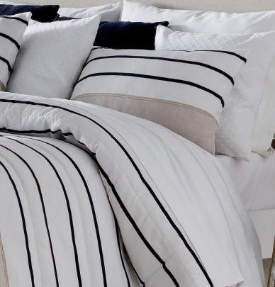 Couvre lit matelassé Valerian marine Antilo