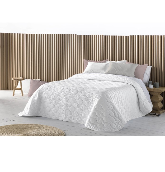 Boutis Pacific blanc Antilo - Blancollection