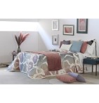 Couvre lit jacquard Caitlin multicolore Reig Marti - Blancollection