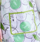 Lot de 2 tabliers coton enduit Frutto Nydel - Blancollection