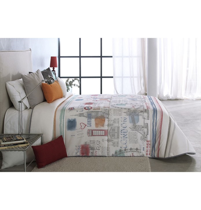 Couvre lit matelassé enfant Union Reig Marti - Blancollection