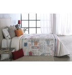 Couvre lit matelassé enfant Union Reig Marti - Blancollection