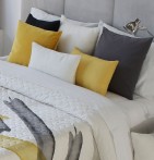 Boutis Joyce jaune Reig Marti - Blancollection