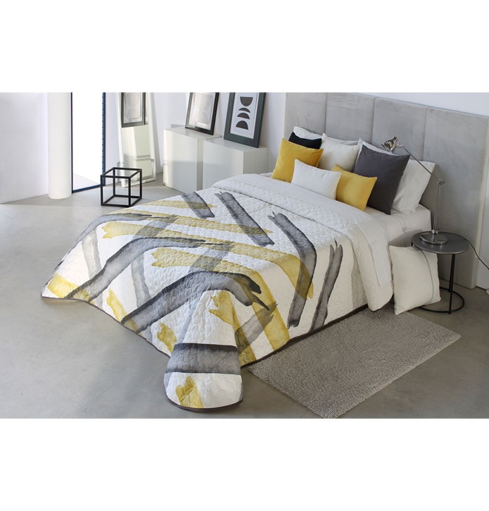 Boutis Joyce jaune Reig Marti - Blancollection