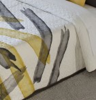 Boutis Joyce jaune Reig Marti - Blancollection