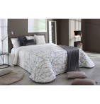 Couvre lit matelassé Puy gris Reig Marti - Blancollection