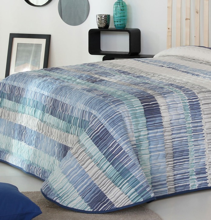 Boutis Mitchell bleu Reig Marti - Blancollection
