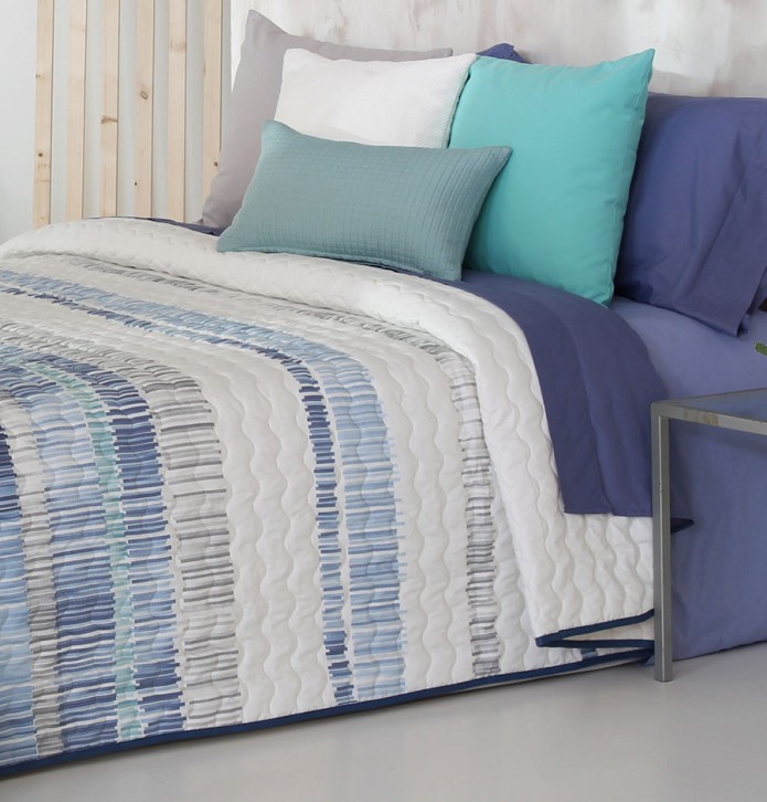 Boutis Mitchell bleu Reig Marti - Blancollection