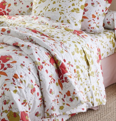 Housse de couette percale Nymphéa La maison de Balmy