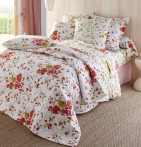 Taie de traversin percale Nymphéa La maison de Balmy - Blancollection