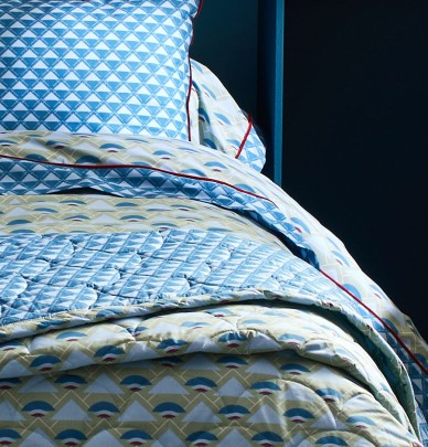 Parure de lit percale Fuji La maison de Balmy