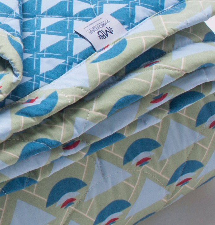 Boutis Fuji La maison de Balmy - Blancollection