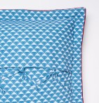 Taie d'oreiller boutis Fuji La maison de Balmy - Blancollection