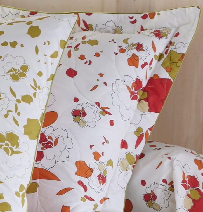Taie d'oreiller boutis Nymphéa La maison de Balmy - Blancollection