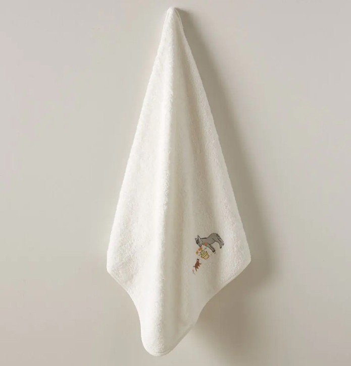 Drap de bain Eugène et Gribouille Sylvie Thiriez