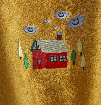 Poncho de bain Charly Sylvie Thiriez
