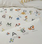 Housse de couette enfant Vacances d'hiver Sylvie Thiriez - Blancollection