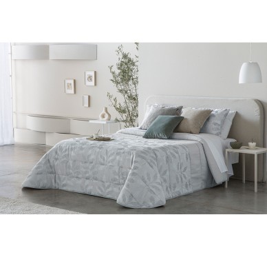 Couvre lit matelassé Lerici gris Antilo