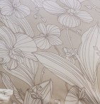 Parure flanelle drap Orchidée Tradilinge - Blancollection