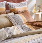 Drap Niagara châtaigne Tradilinge - Blancollection