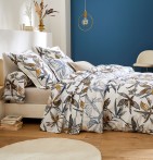 Drap housse seigle Tradilinge - Blancollection