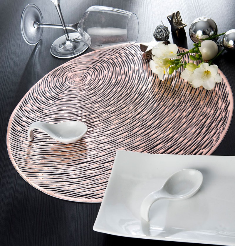 Set de table Luna rose Calitex