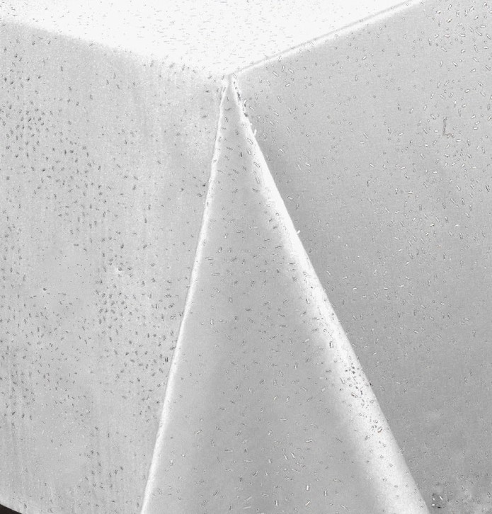 Nappe polyester Electra blanche Calitex - Blancollection