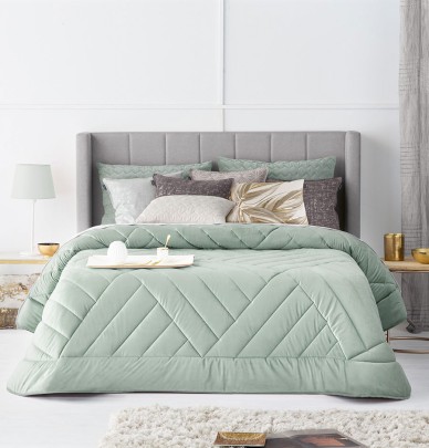 Boutis matelassé Dual vert Antilo