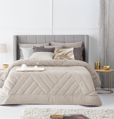 Boutis matelassé Dual beige Antilo