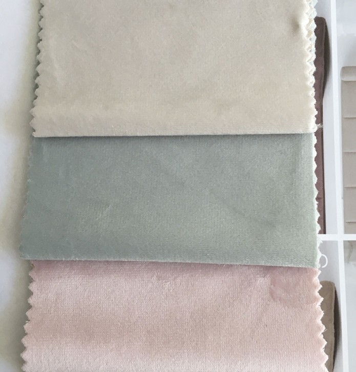Boutis velours Naroa beige Antilo - Blancollection