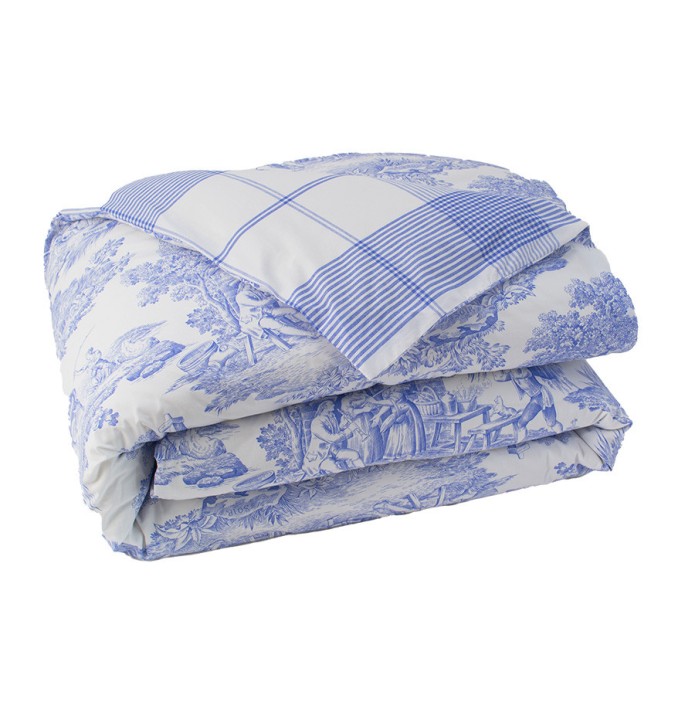 Housse de couette percale Pastorale La maison de Balmy