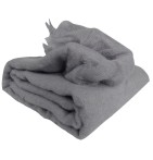 Couverture Mohair 320g/m² gris