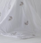 Couvre-lit matelassé Amalia blanc Antilo - Blancollection