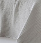 Couvre-lit matelassé Linette lin Antilo - Blancollection