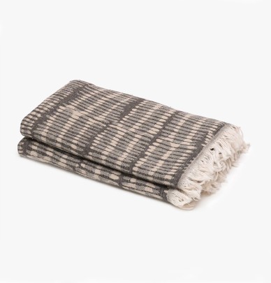 Fouta Santorin chanvre Vent du Sud