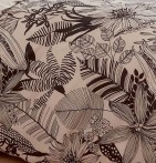 Parure de lit percale Alba noir Tradilinge - Blancollection