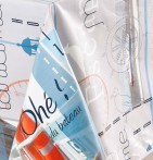 Nappe toile cirée Cordage Calitex - Blancollection